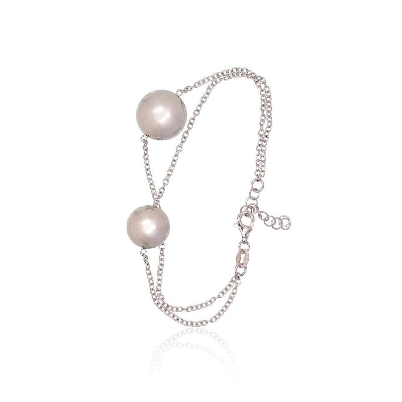 Silver bracelet, Silver 925°, Rhodium (Plating)