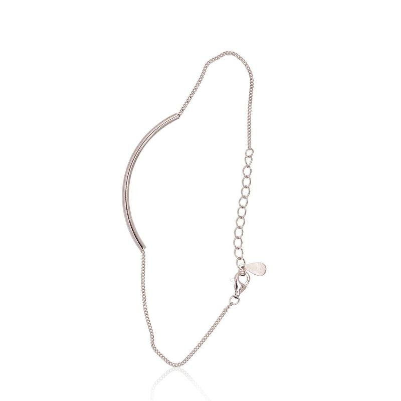 Silver bracelet, Silver 925°, Rhodium (Plating)