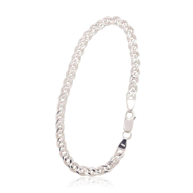 Silver chain Mona Liza 4, 9 mm, diamond cut, Silver 925°