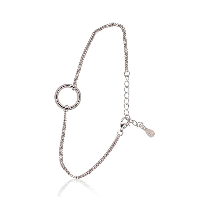Silver bracelet, Silver 925°, Rhodium (Plating)