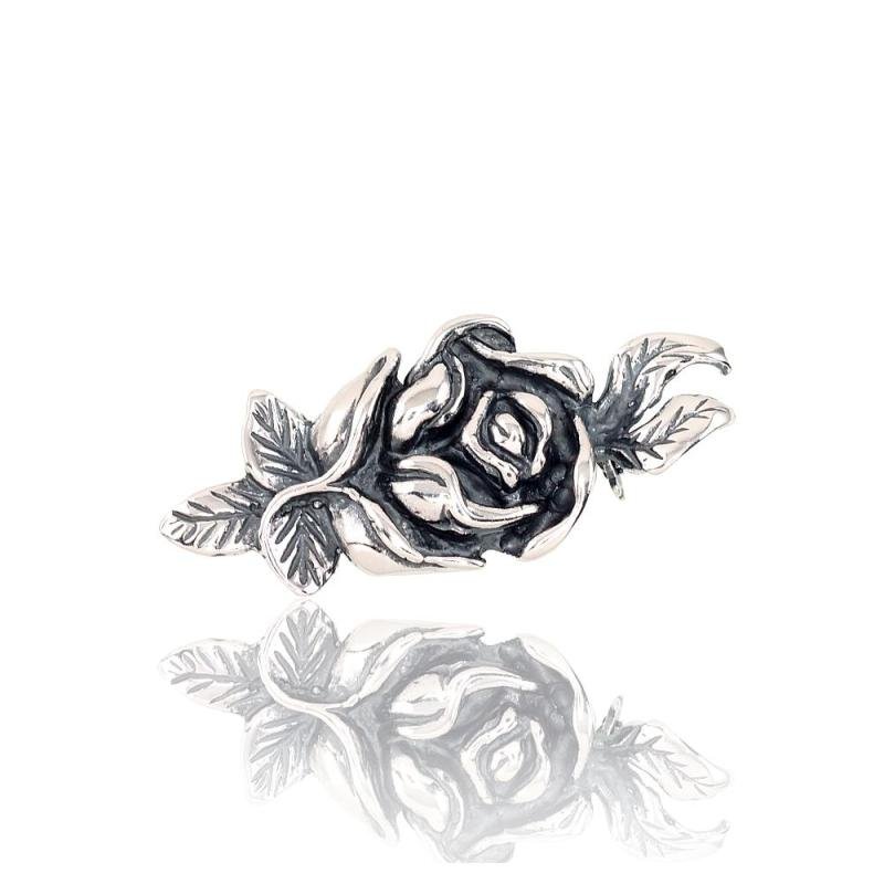 Silver brooch, Silver 925°, oxide (Plating)