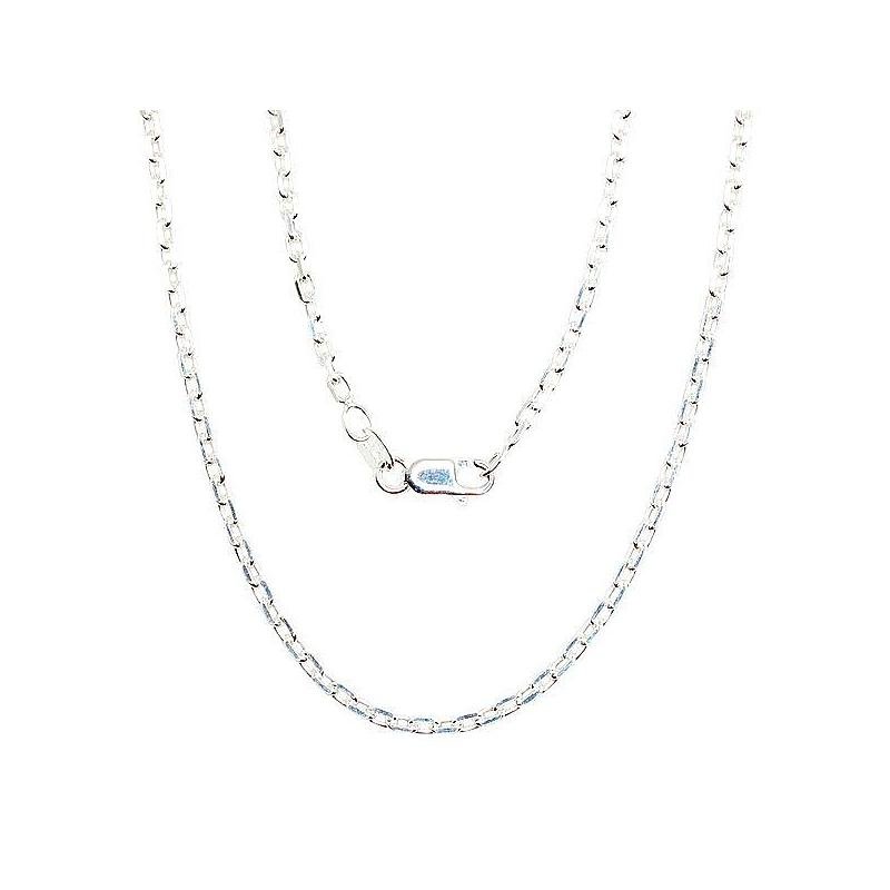 Silver chain Anchor 2.1 mm, diamond cut, Silver 925°