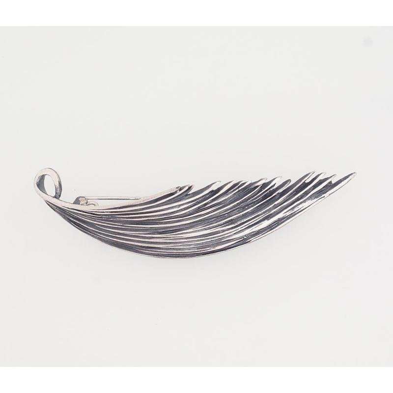Silver brooch, Silver 925°, oxide (Plating)