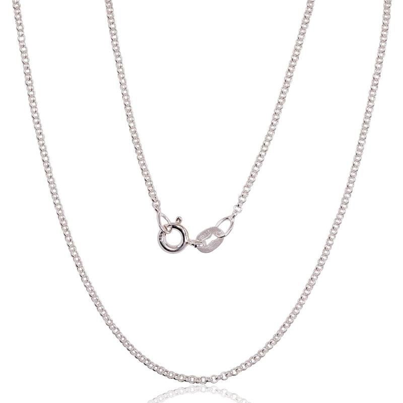 Silver chain Rollo 1 mm, Silver 925°