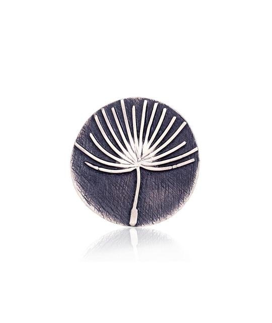 Silver brooch, Silver 925°, oxide (Plating)