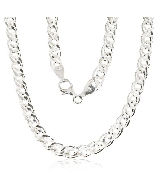 Silver chain Mona Liza 6 mm, diamond cut, Silver 925°