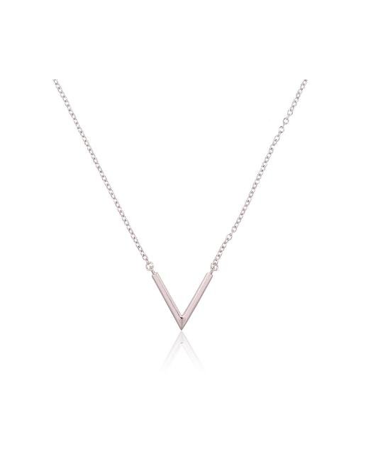 Silver necklace, Silver 925°, Rhodium (Plating)