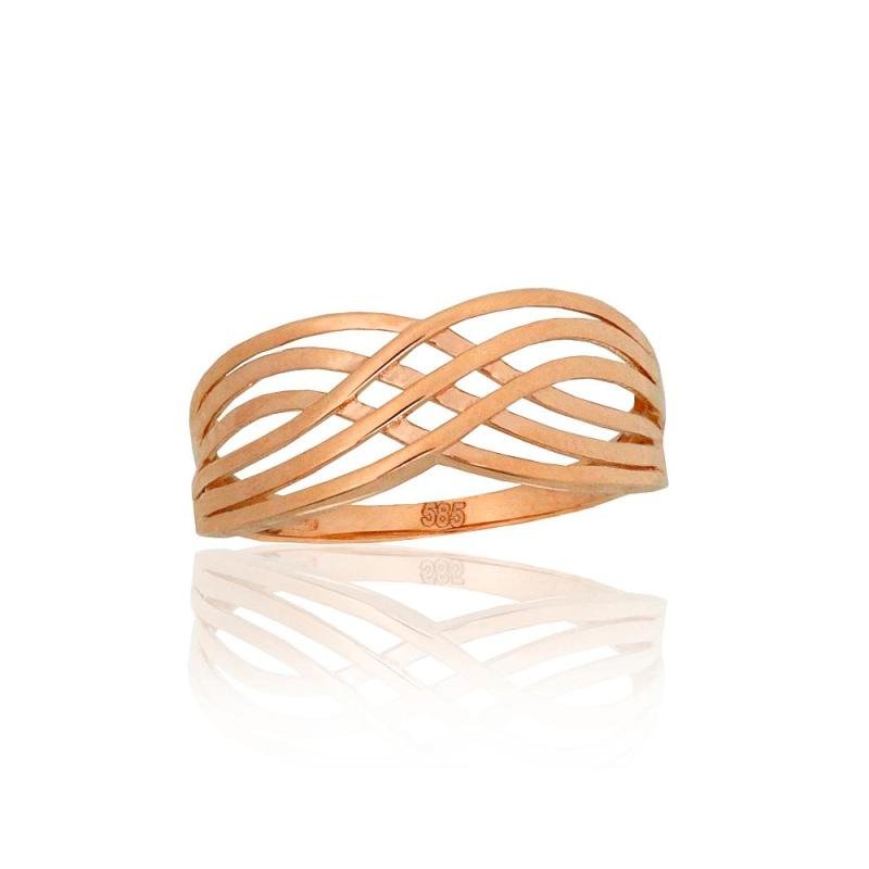 Gold ring, Red Gold 585°